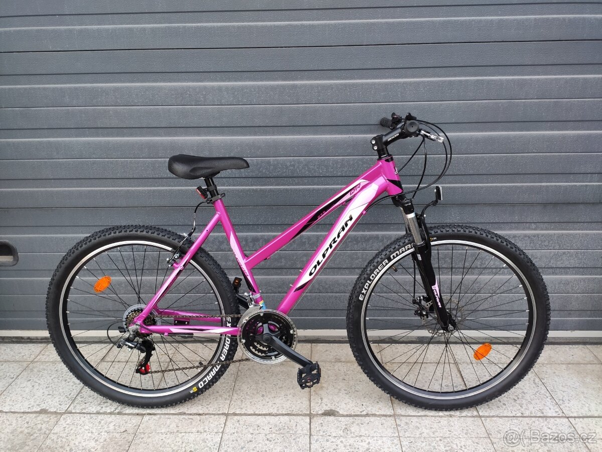 Nové horské kolo Olpran Viola 27,5" SUS Disc s 19" rámem