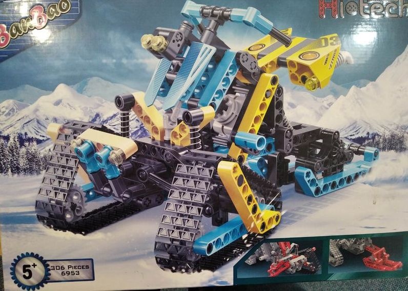 Stavebnice sněžná rolba