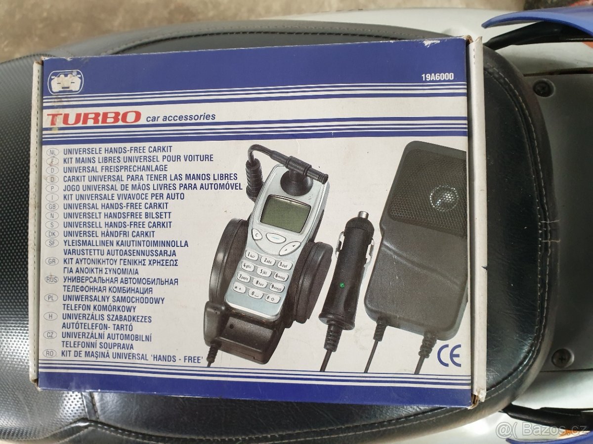 Handsfree sada do auta Turbo car accessories 19A6000