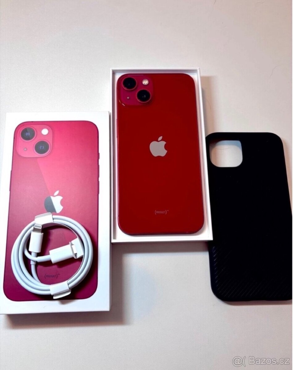 iPhone 13 128gb červený