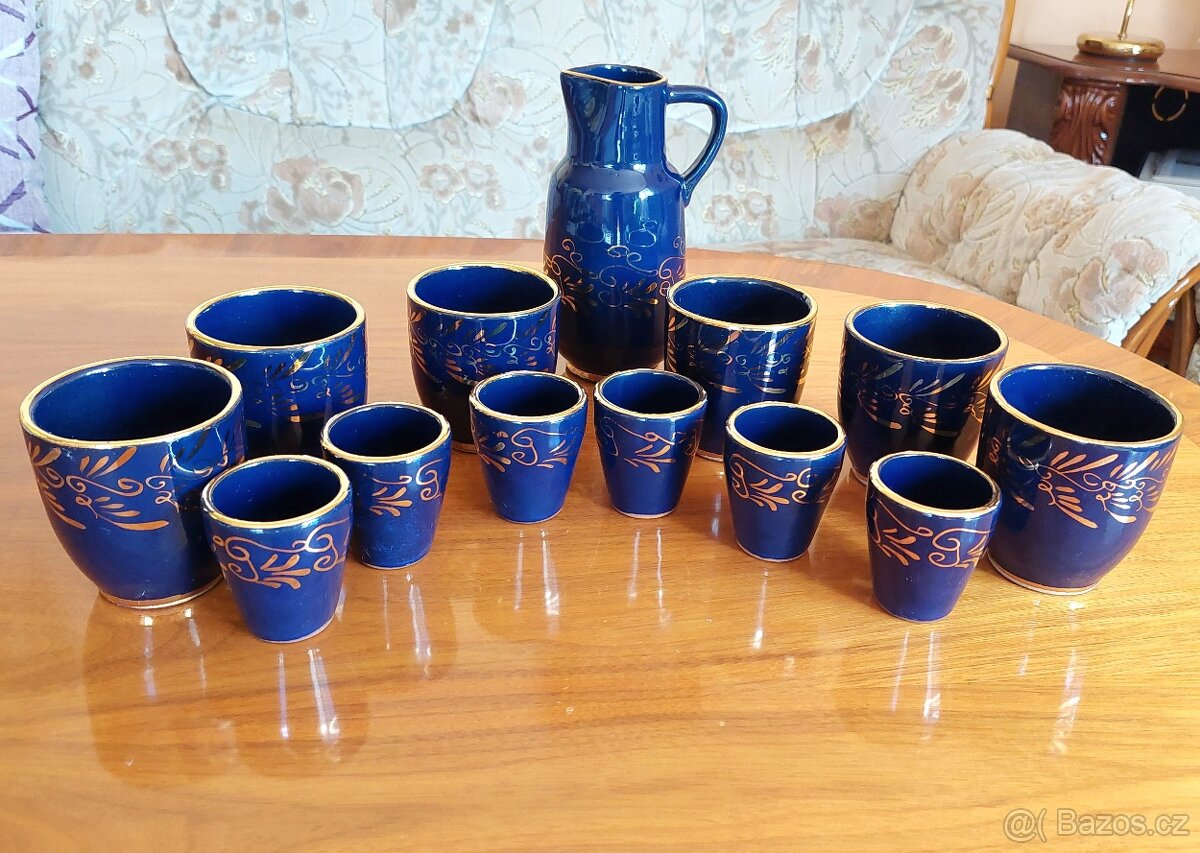 Retro keramická souprava