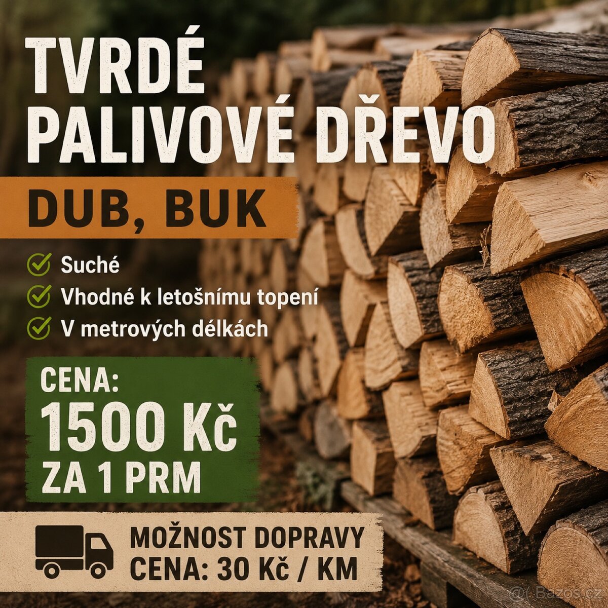 Prodej palivového dřeva