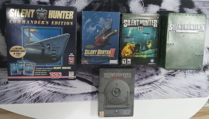 Série Silent Hunter, PC boxy