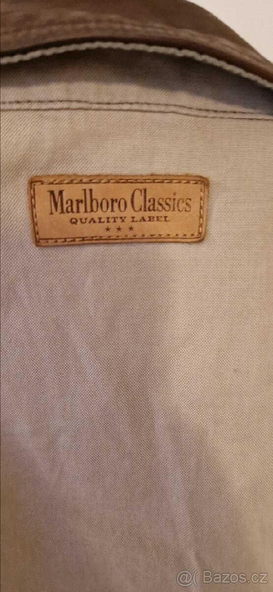 Prodám zachovaly pánský kabát marlboro classic