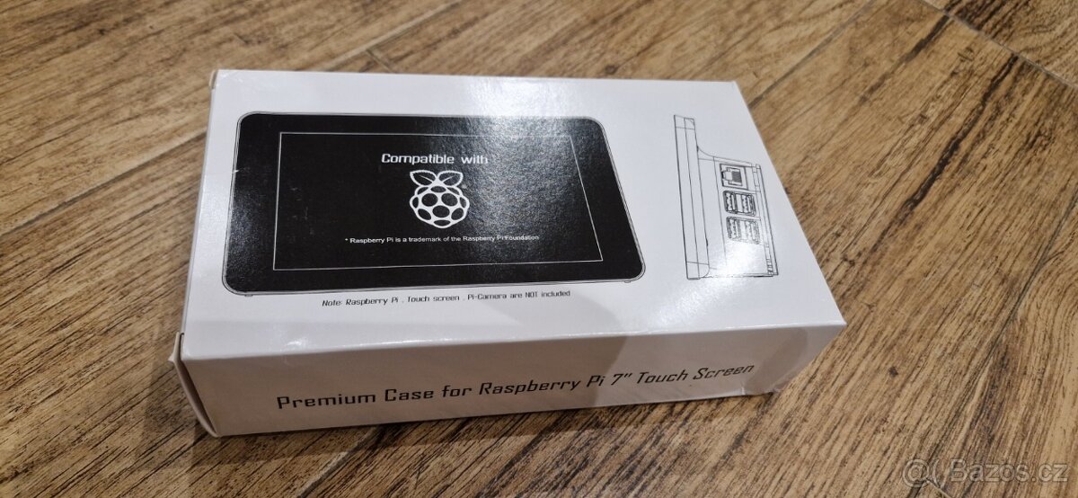Premium case pro raspberry pi 7" dotykový display