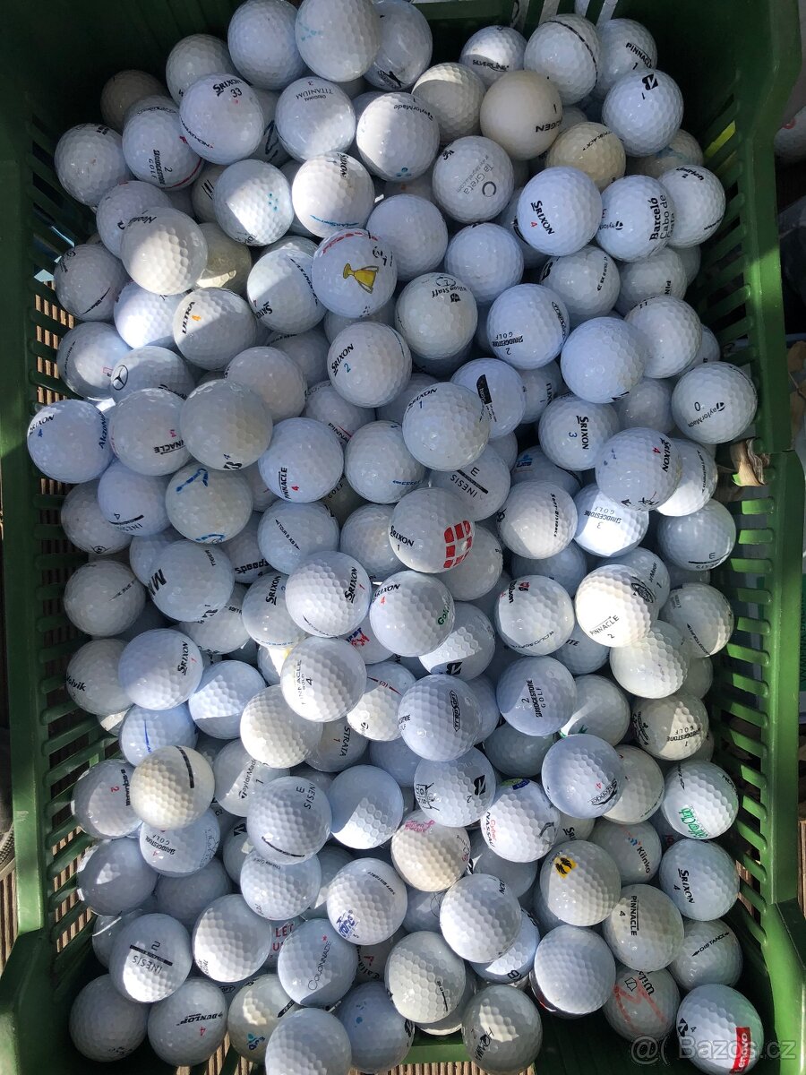 Golfové míčky-mix