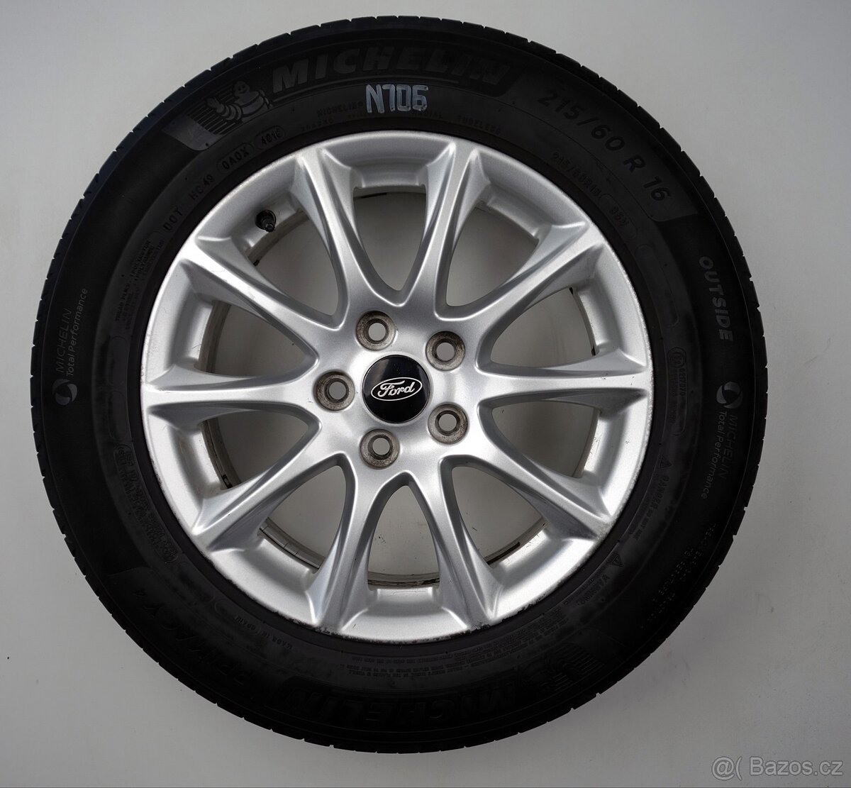 Ford Mondeo - Originání 16" alu kola - Letní pneu