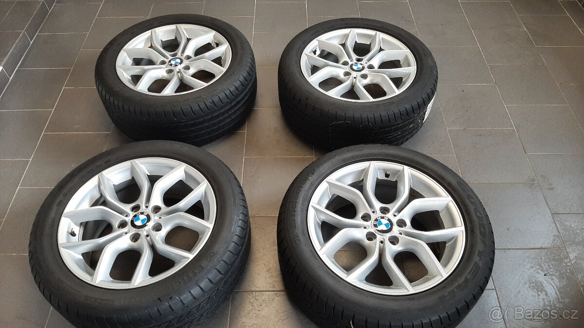 Alu kola BMW X-5 X-6 Originál 8Jx18 ET-43