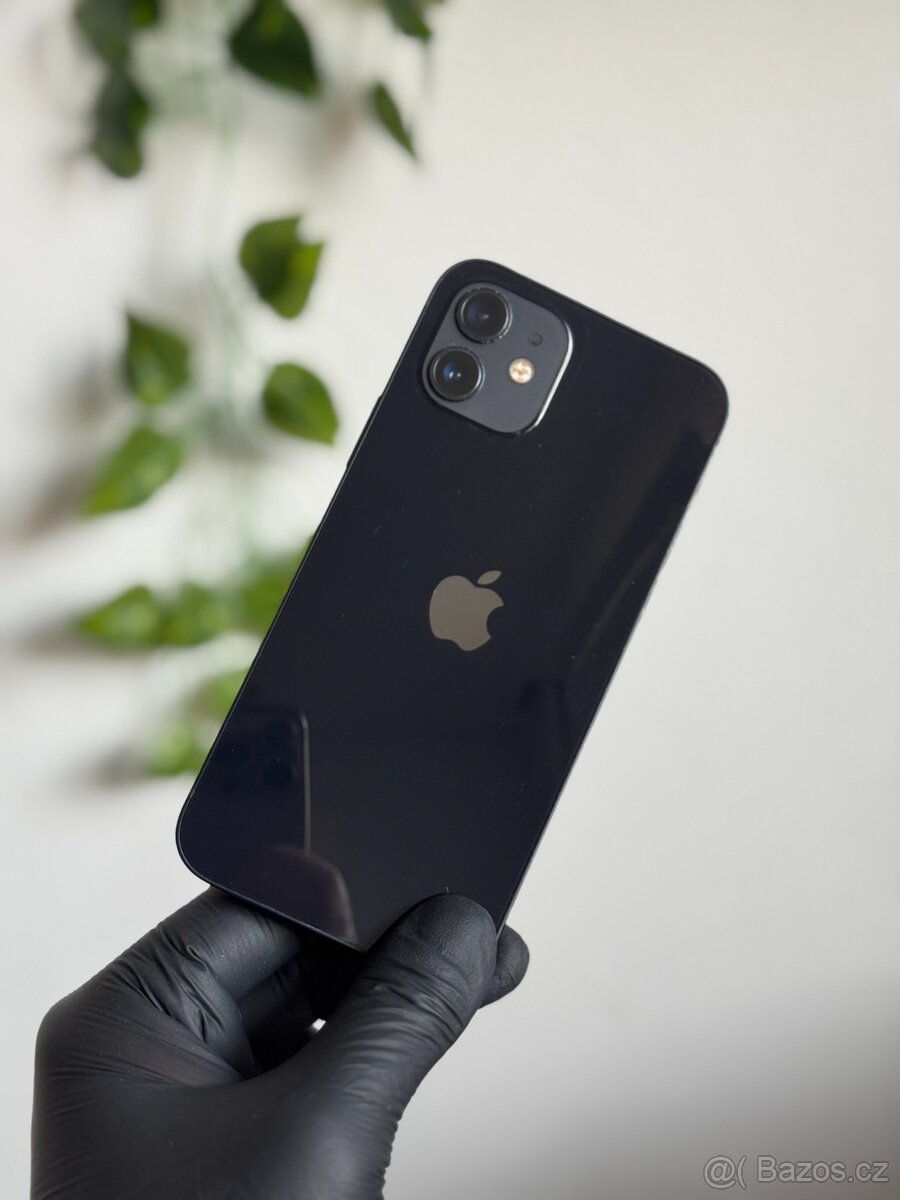 iPhone 12 256GB černý - 100% baterie