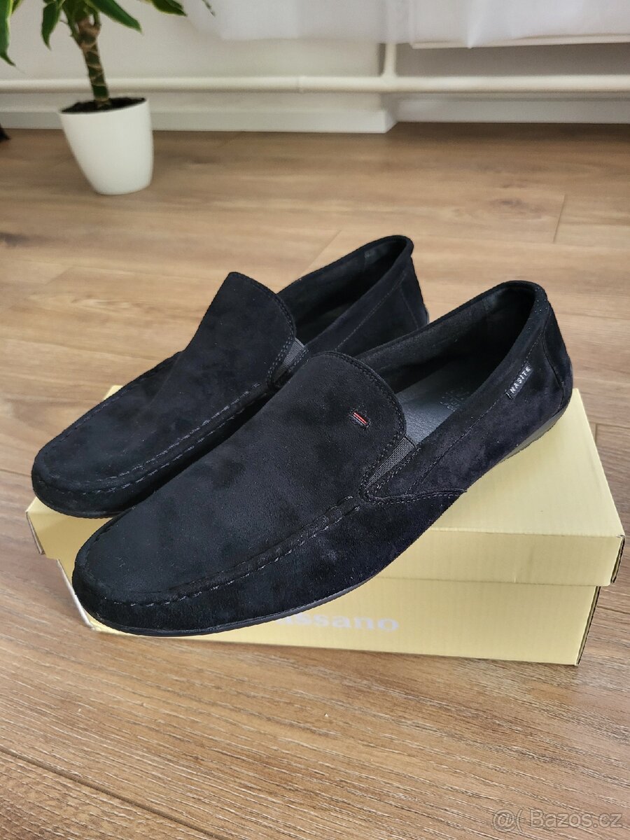 pánské semišové boty