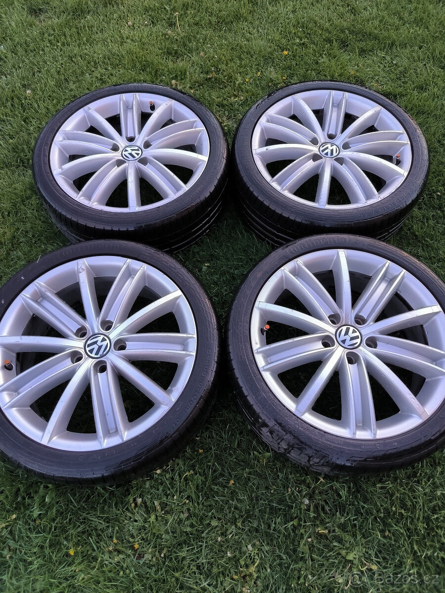 4 ALU kola VW 18´, 5x112 225/40/18 PASSAT TOURAN GOLF