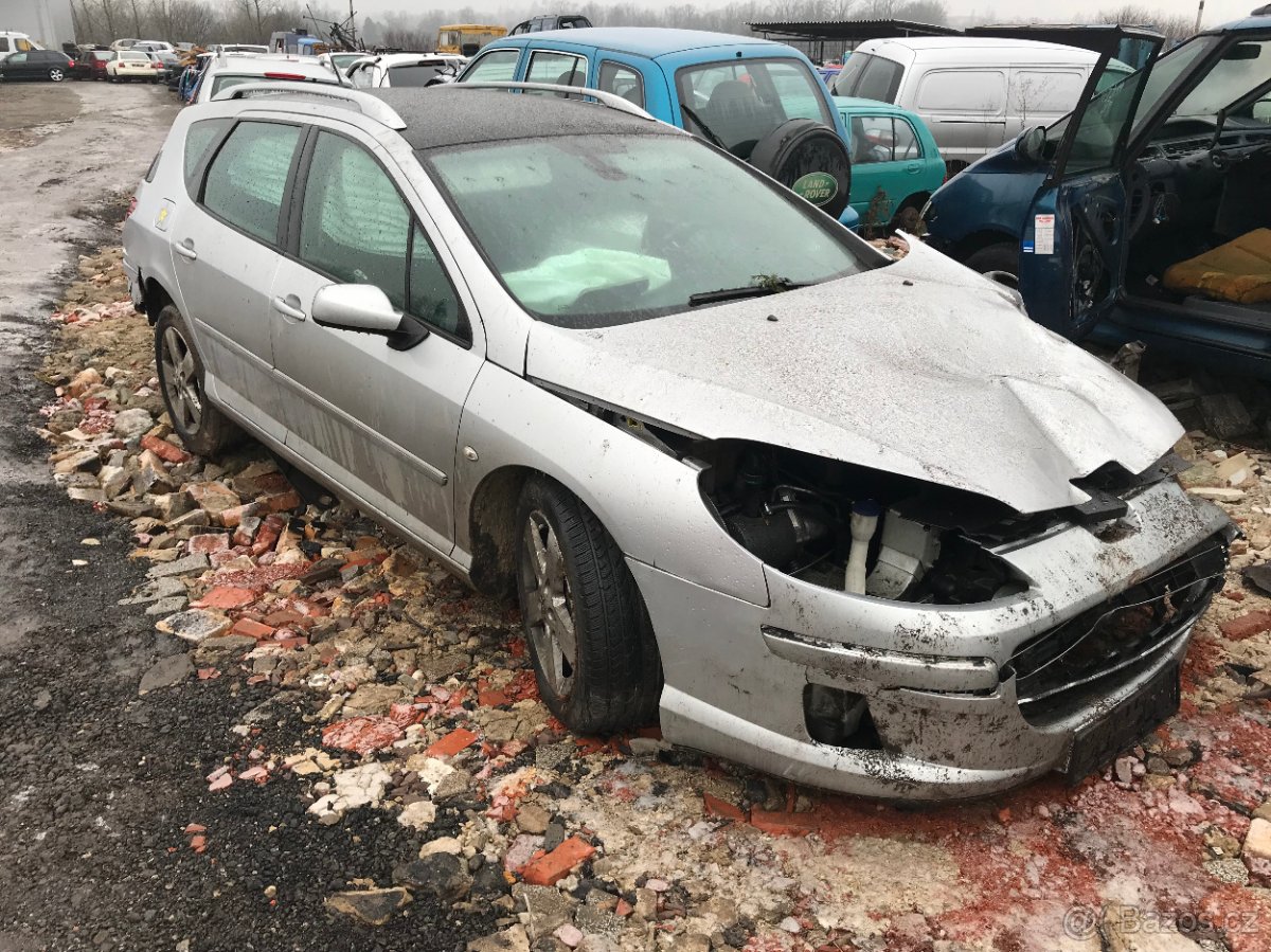 Peugeot 407 SW 2,0HDI 100kW 2008 RHR, DILY z VOZU