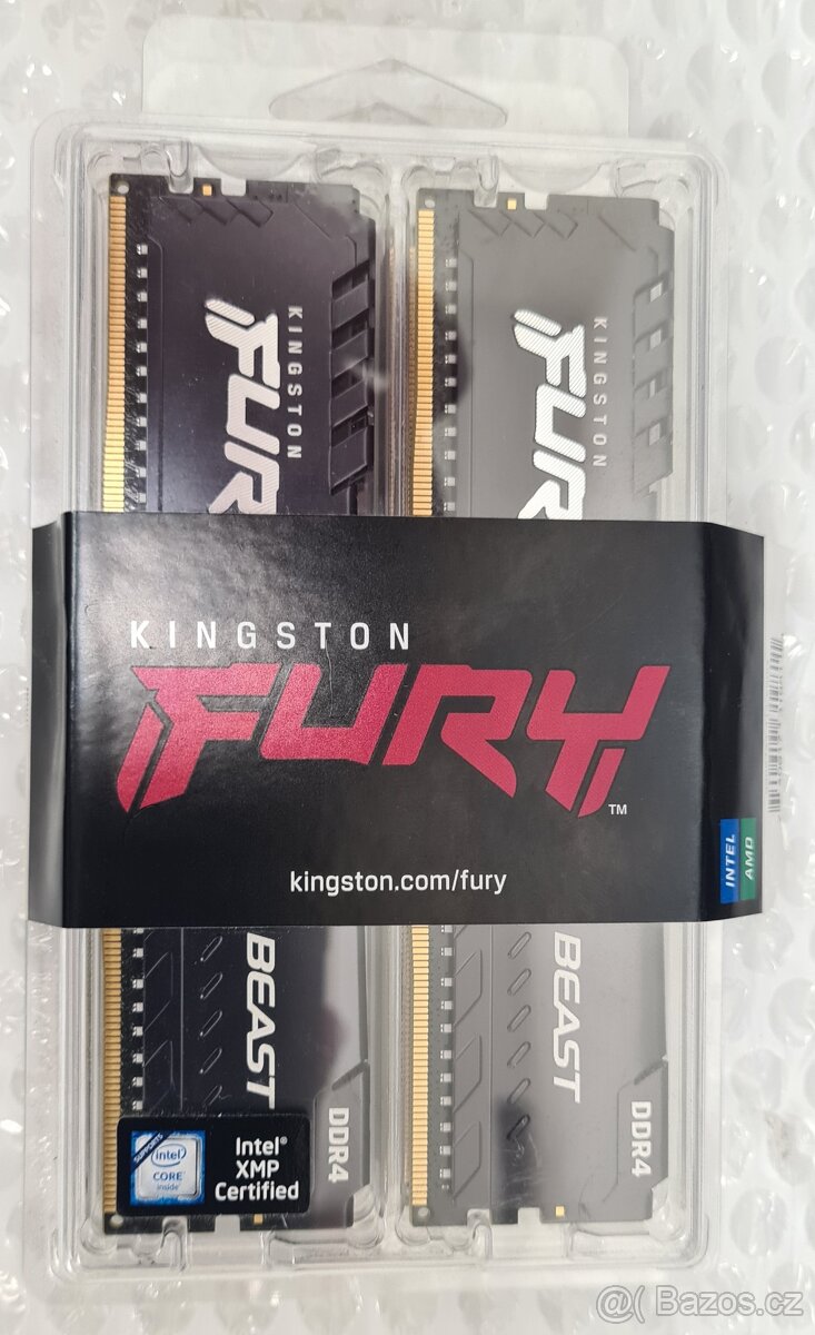 Kingston FURY 128GB KIT DDR4 3200MHz CL16 Beast Black