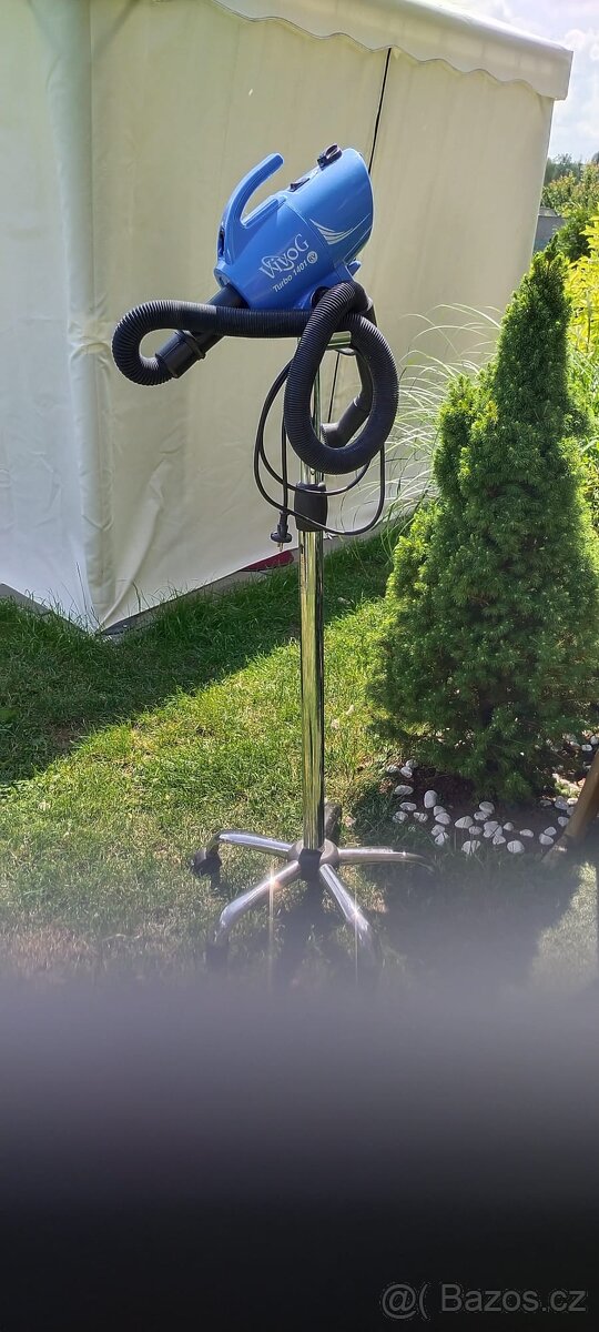 Turbo fén pro zvířata hlavně pro pejsky