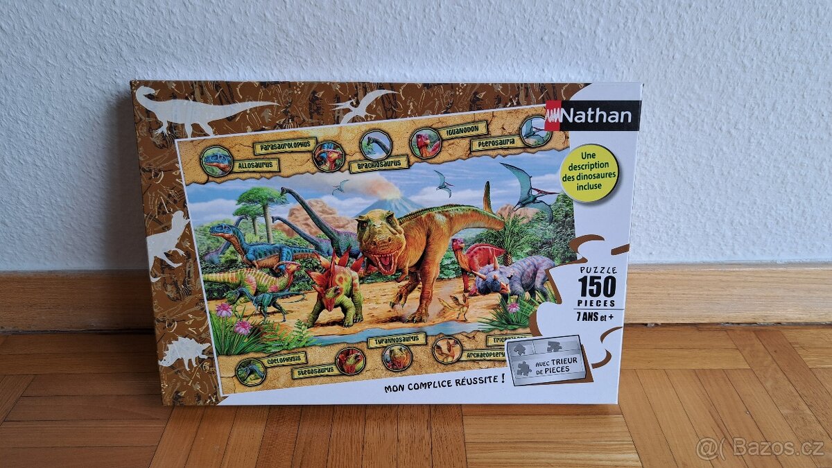 Puzzle Nathan 150 - Dinosauři