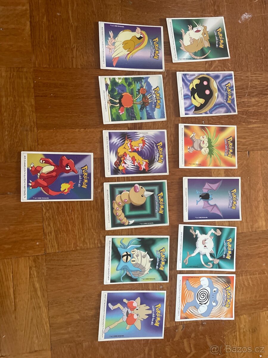 Pokemon karty v velmi dobrém stavu