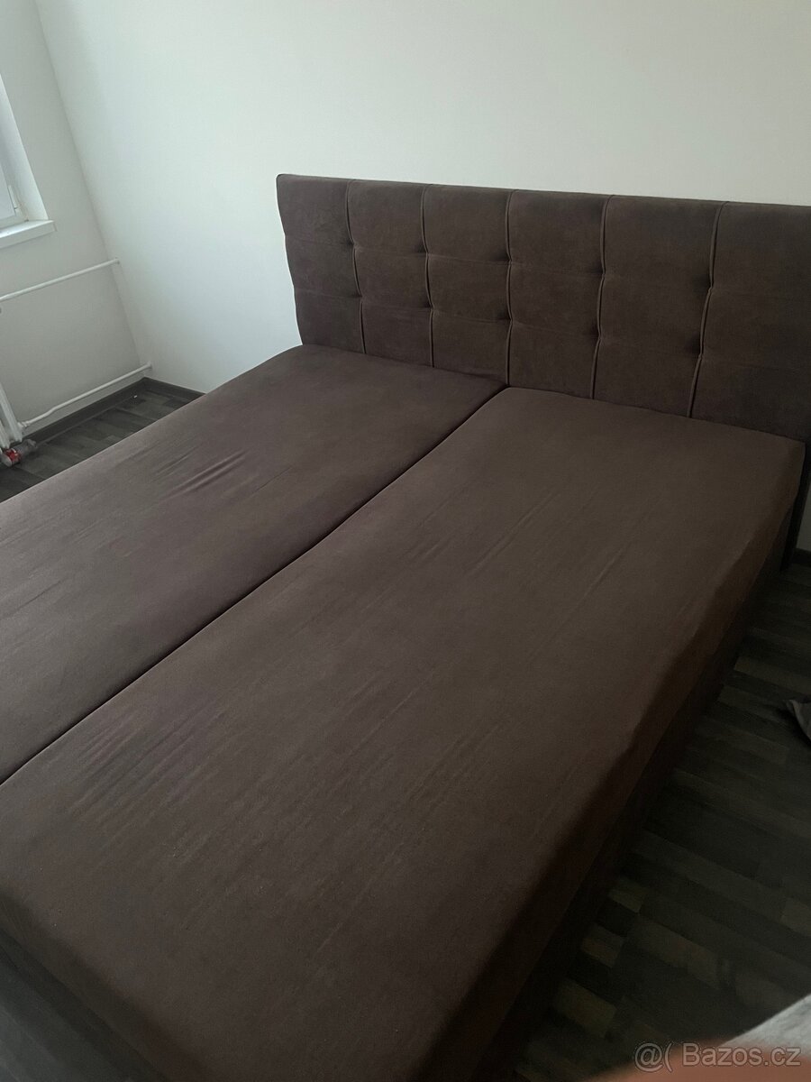 NOVÁ ČALOUNĚNÁ POSTEL rozkládací