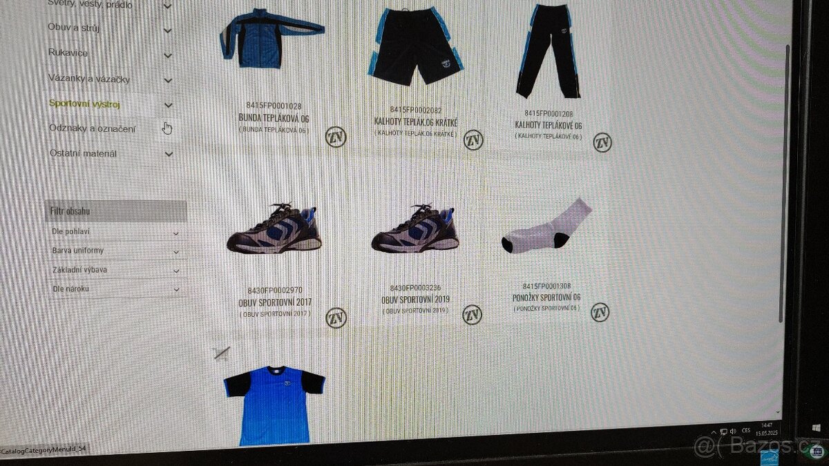 Prodám výstroj AČR vše fungl nové