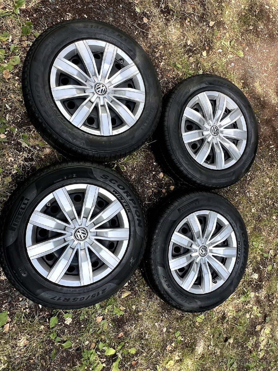 Zimni kola VW Tiguan Kodiak 215/65 R17 E38