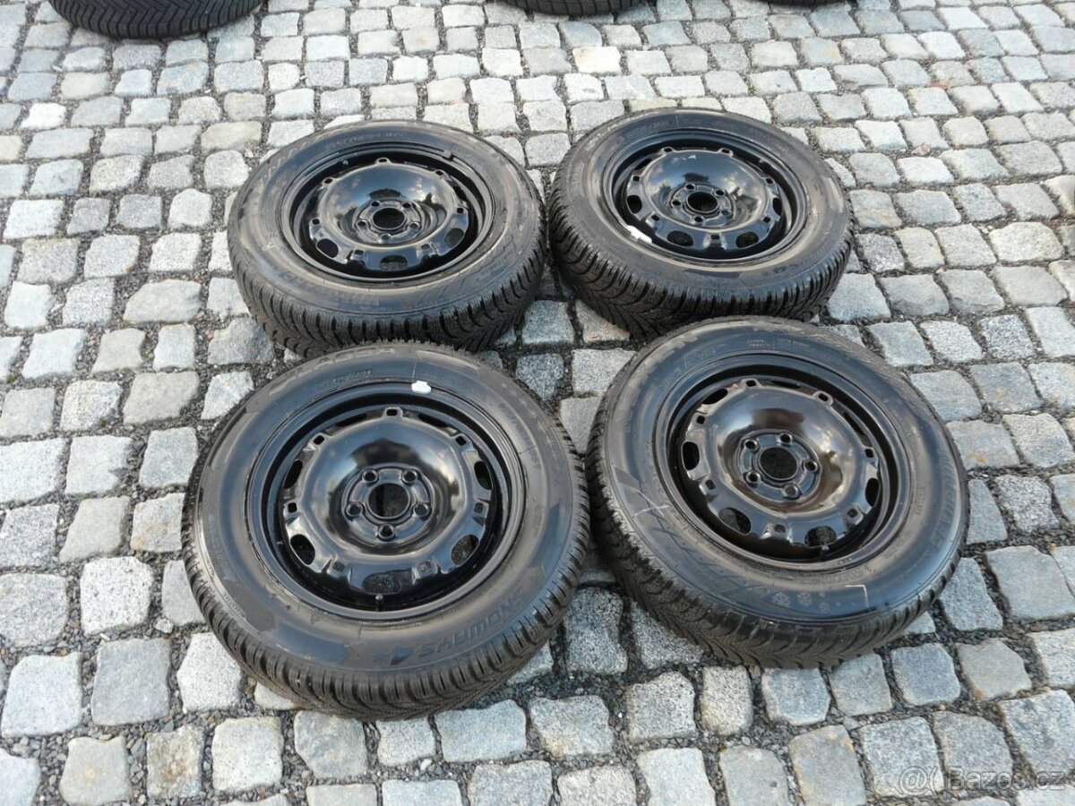 ZIMNÍ PNEU + DISKY SEAT VW ŠKODA 165/70R14
