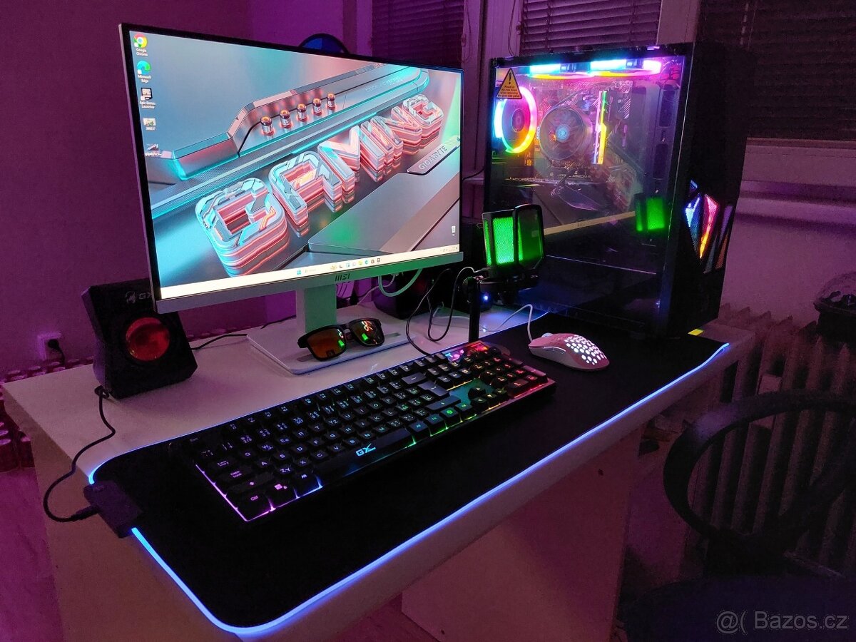 KOMPLETNÍ HERNÍ PC SESTAVA--ZARUKA 2 ROKY--