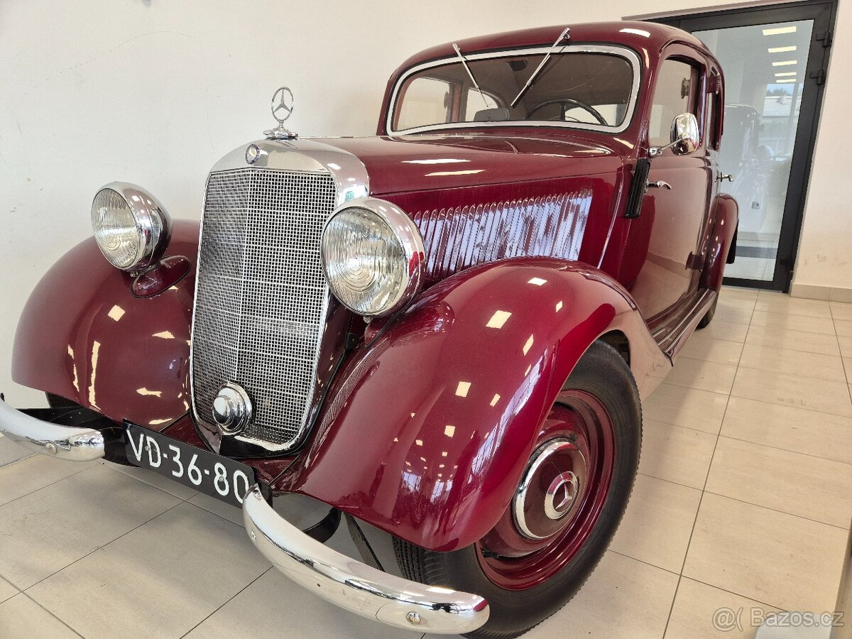 Mercedes 170 S 1949 Dívejte se na krásu jako na novou