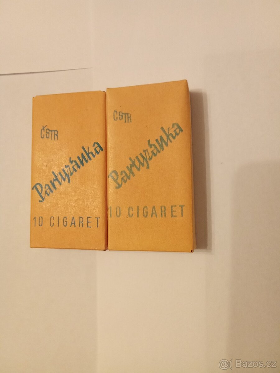 Sběratelské cigarety.