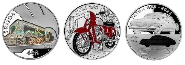 SÉRIE SLAVNÉ DOPRAVNÍ PROSTŘEDKY