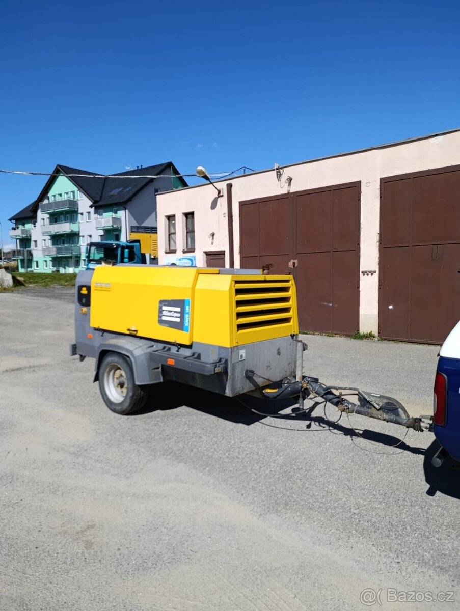 Atlas Copco XAVS186Jd- mobilní kompresor
