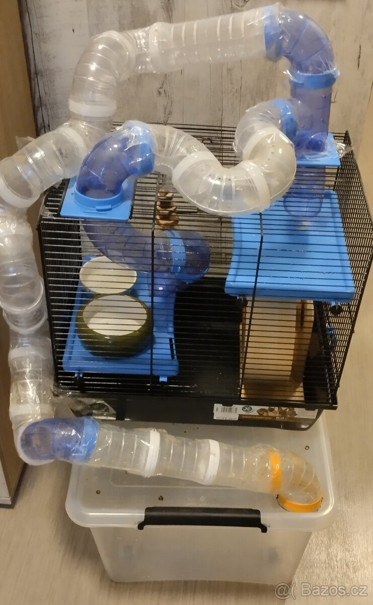 Ubikace,klec,box pro křečka,hlodavce.