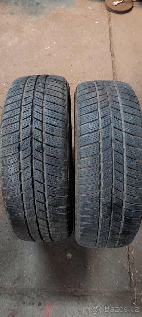 2 zimní pneumatiky BARUM 205/55R16 91T 7,00mm DOT 2023