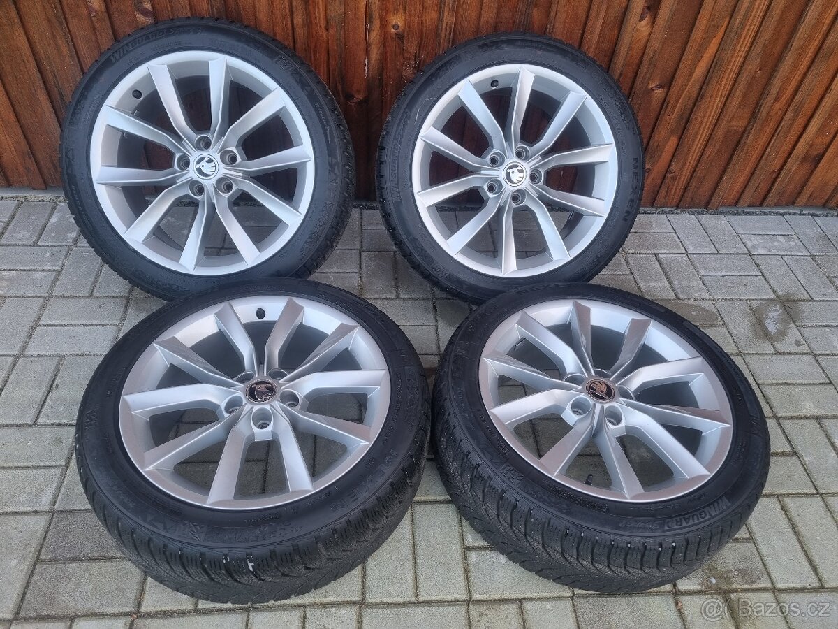 Sada alu kol Škoda Modus + zimní pneu Nexen