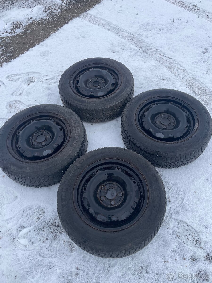 Plechové kola 5x100 r14 175/65/14 zimní