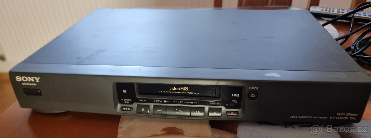 Sony EV-C400E videorekordér Hi8