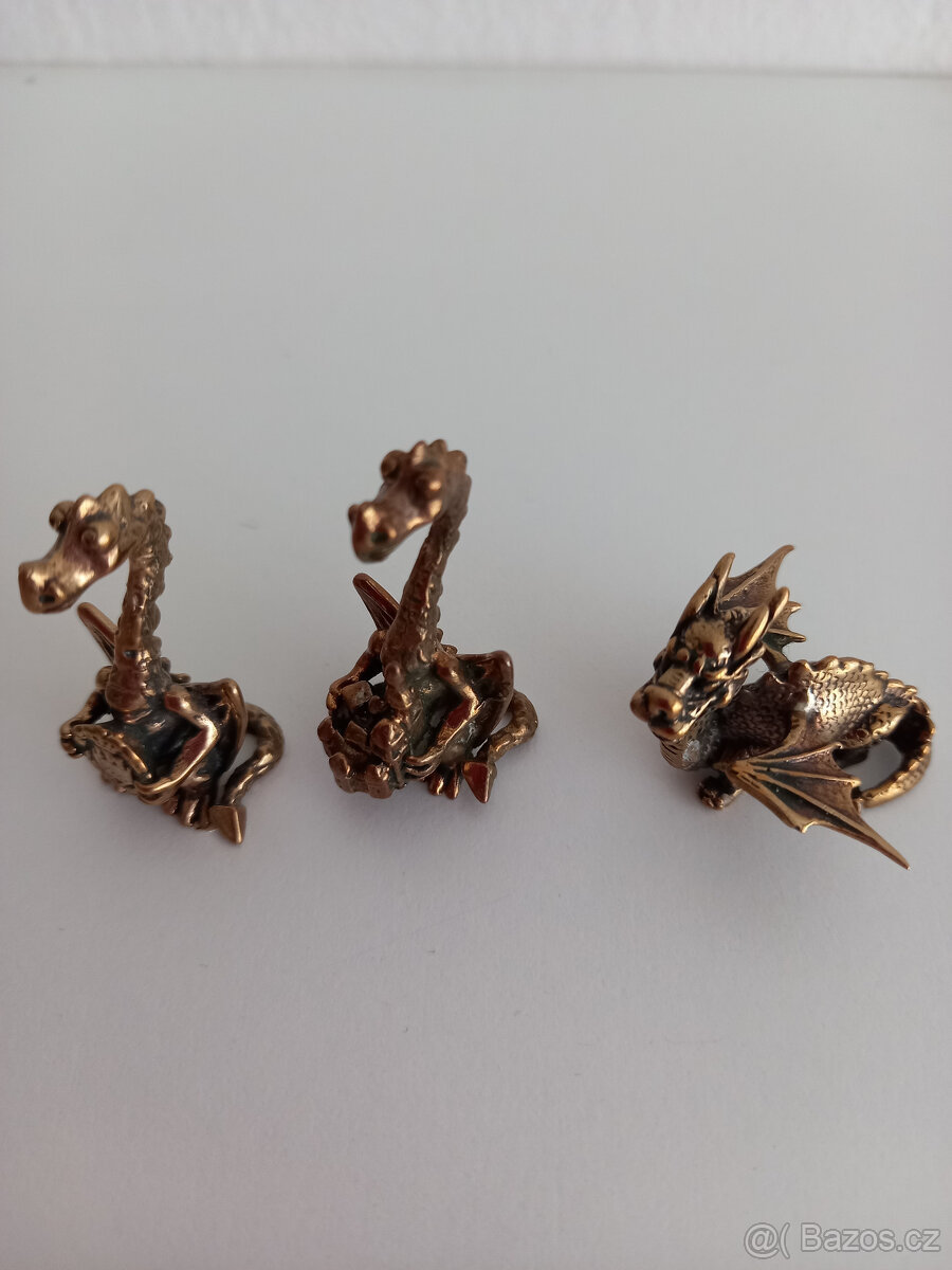Kovové miniatury/3 ks