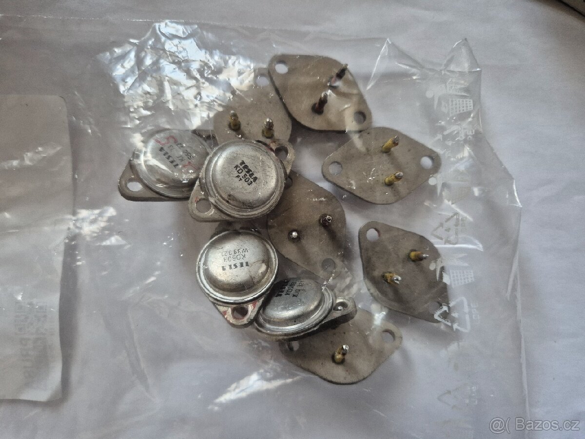 Tranzistor KD503 Tesla