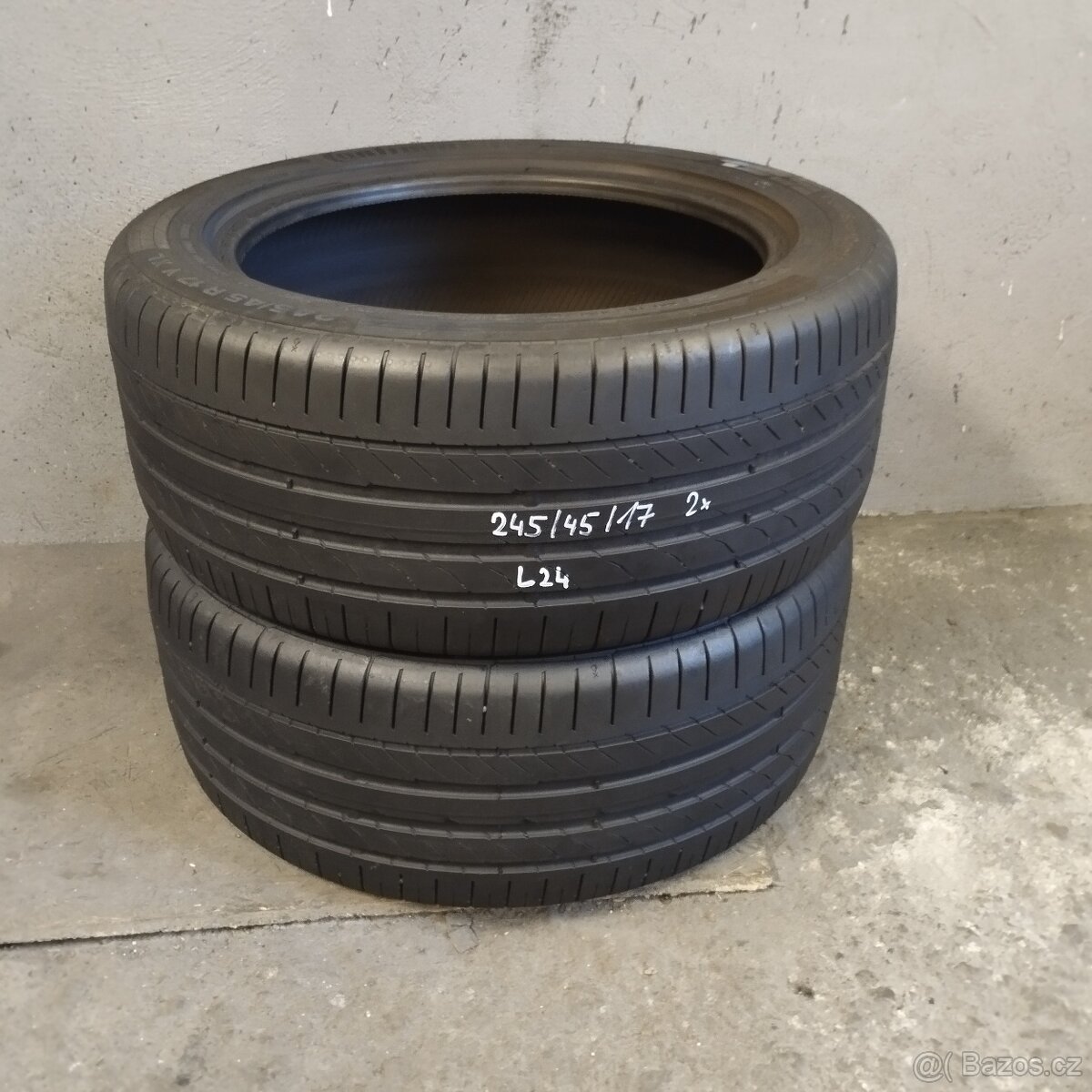 Letní pneumatiky 245/45/17xl Continental