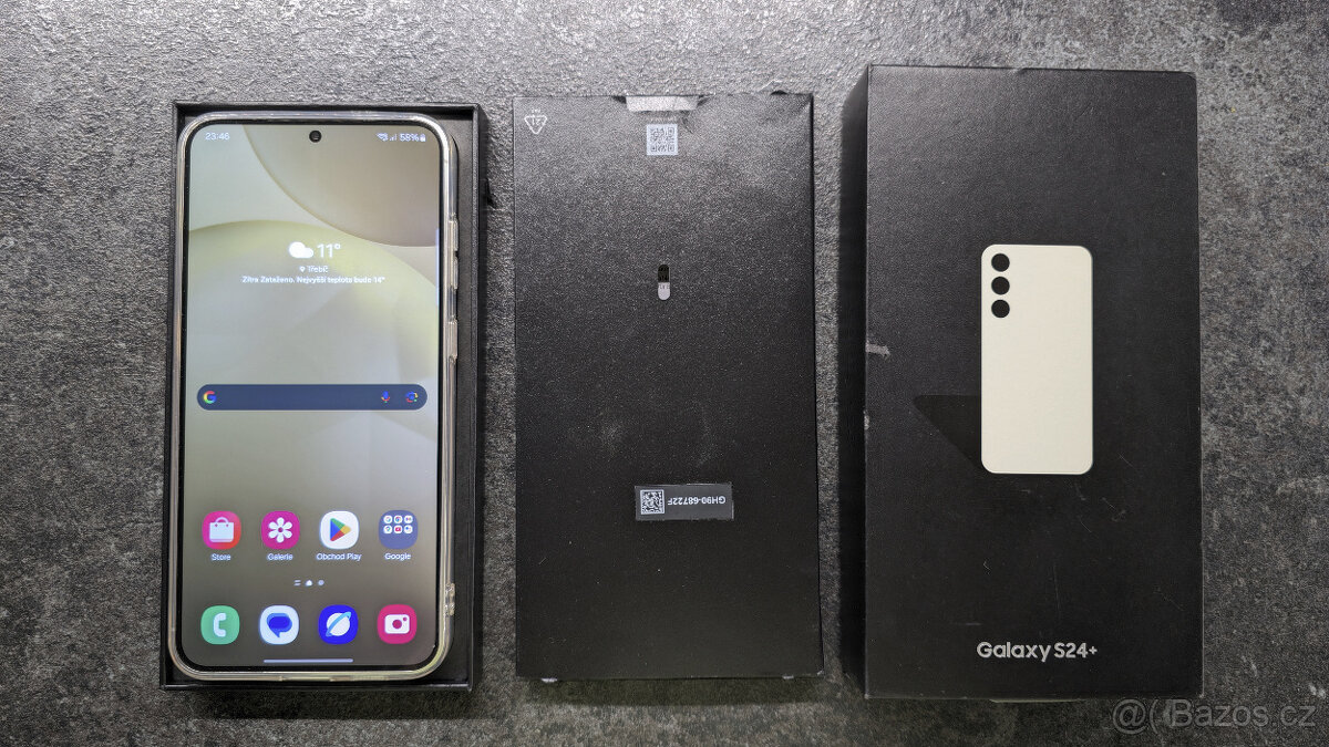 Samsung S24+ Amber Yellow 256GB