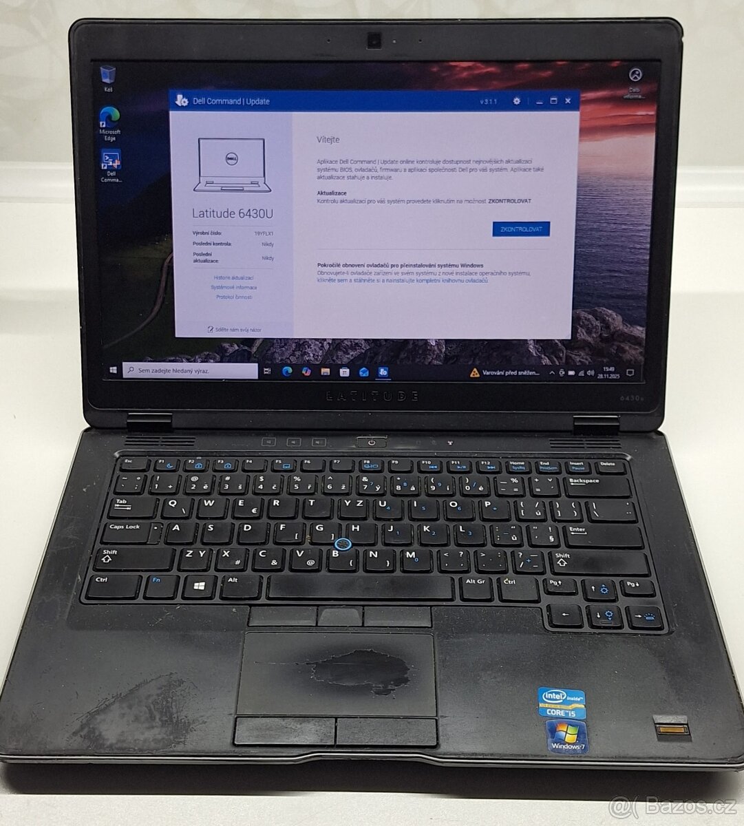 DELL Latitude 6430u plus adaptér. Nefunkční Bluetooth