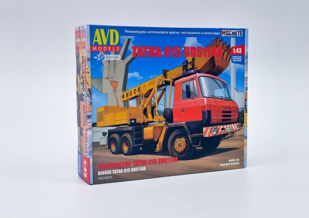 Stavebnice modelů Tatra 1:43 AVD