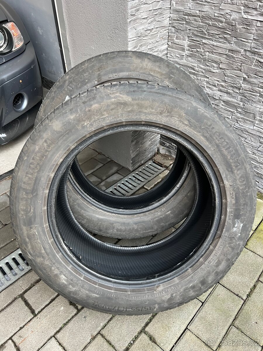 2ks pneu Continental 235/55 R17
