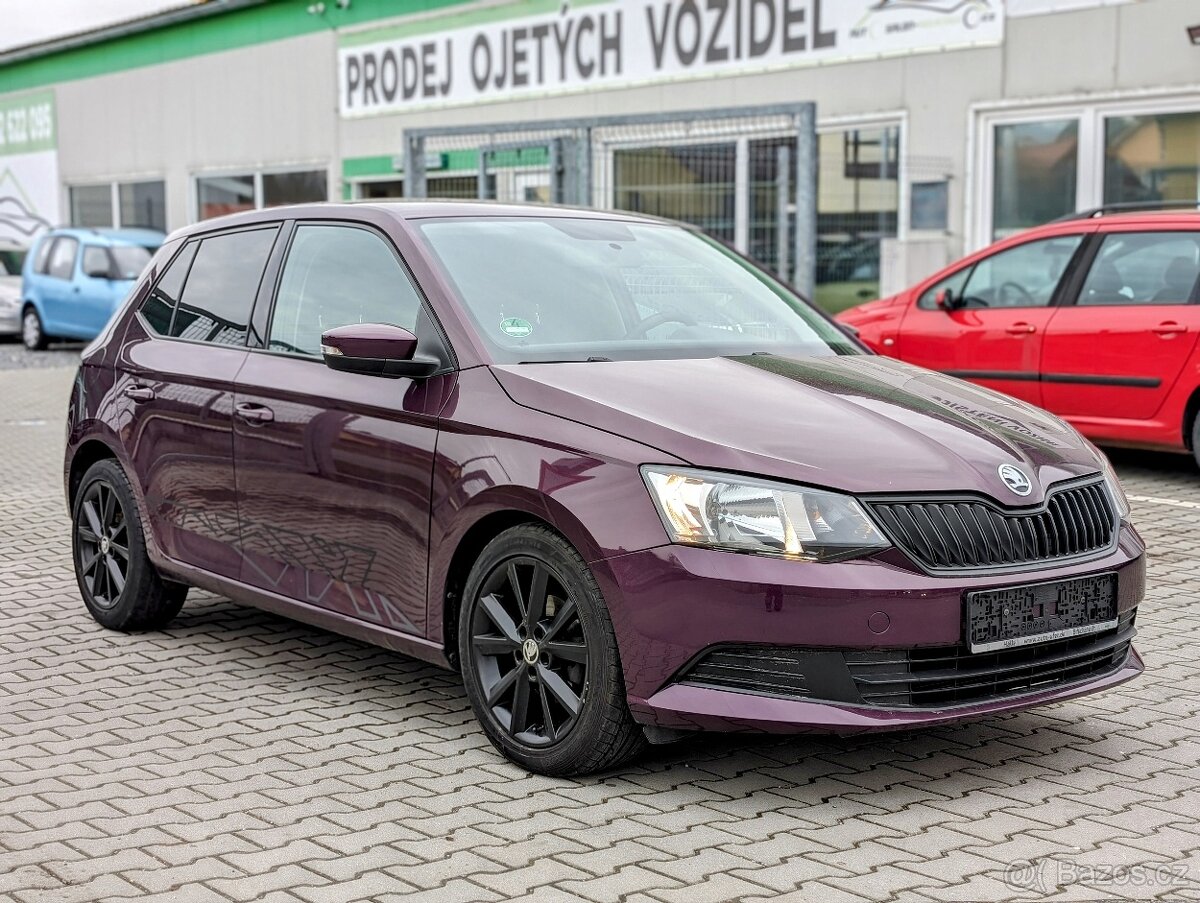 ŠKODA FABIA III 1,0MPi 44kW 2017 IMPERIAL VIOLET