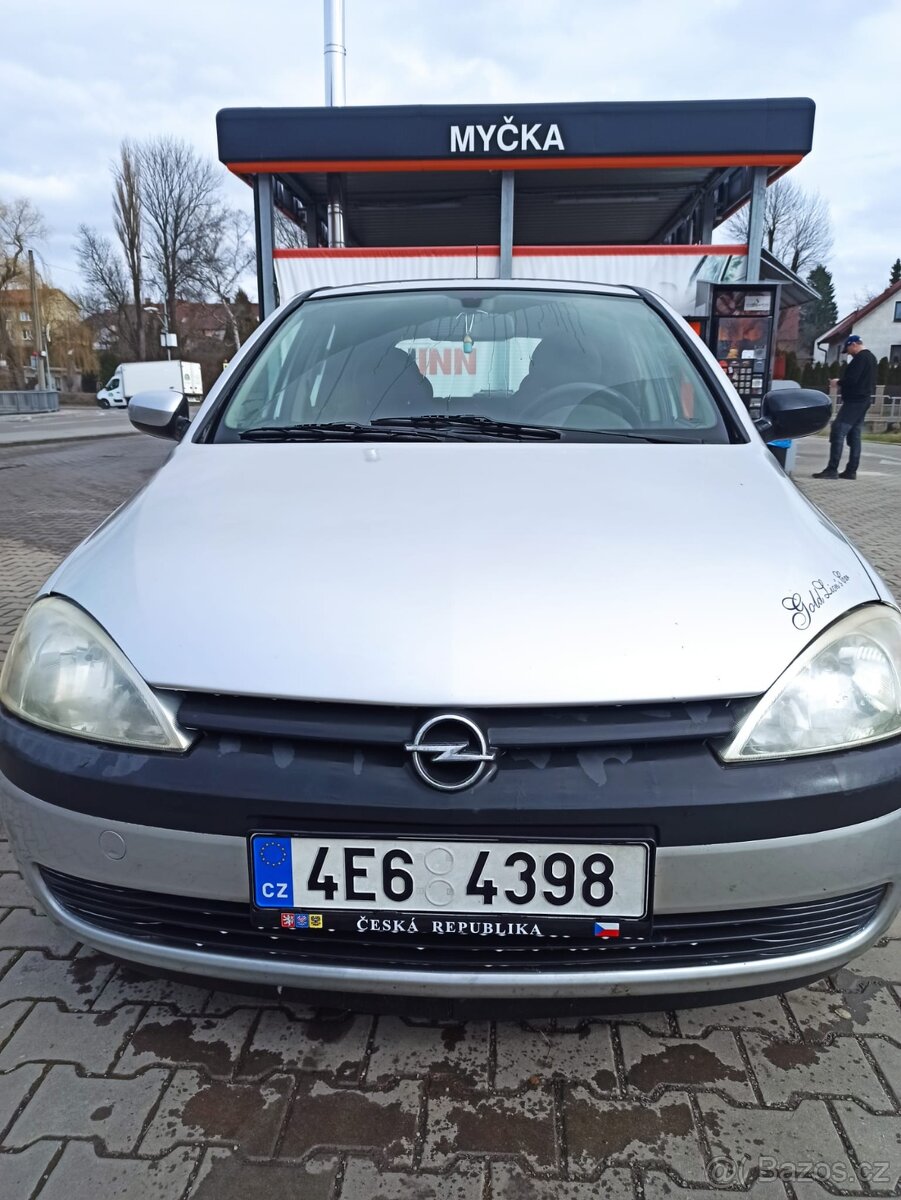 Prodám Opel Corsa C - nová STK, rozvody