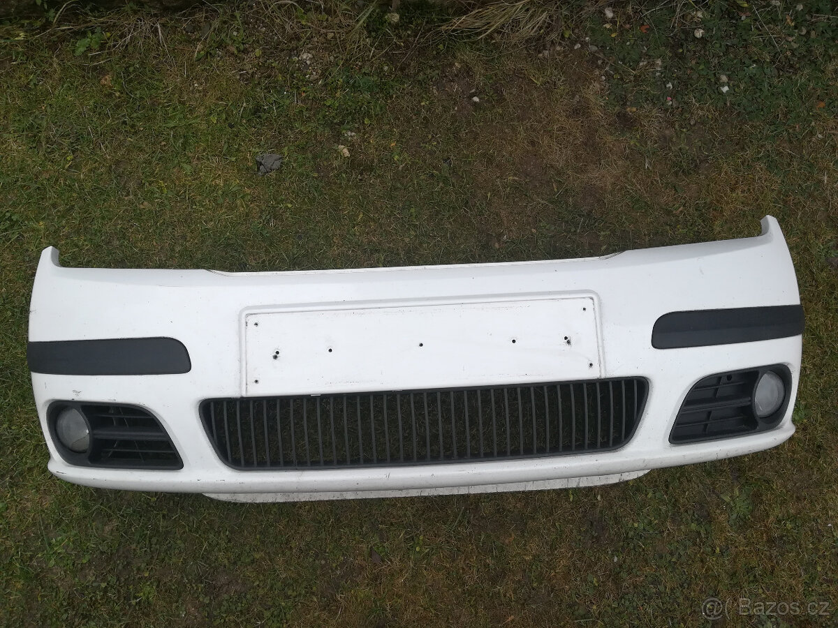 Přední nárazník na Škoda Fabia I bílá 1026 facelift