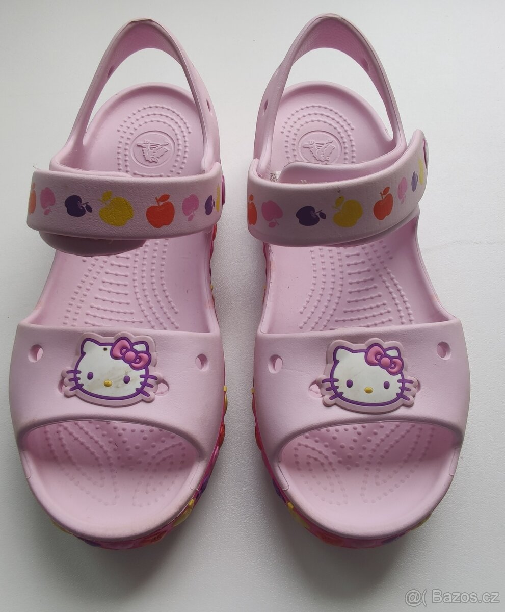 sandálky Crocs Hello Kitty