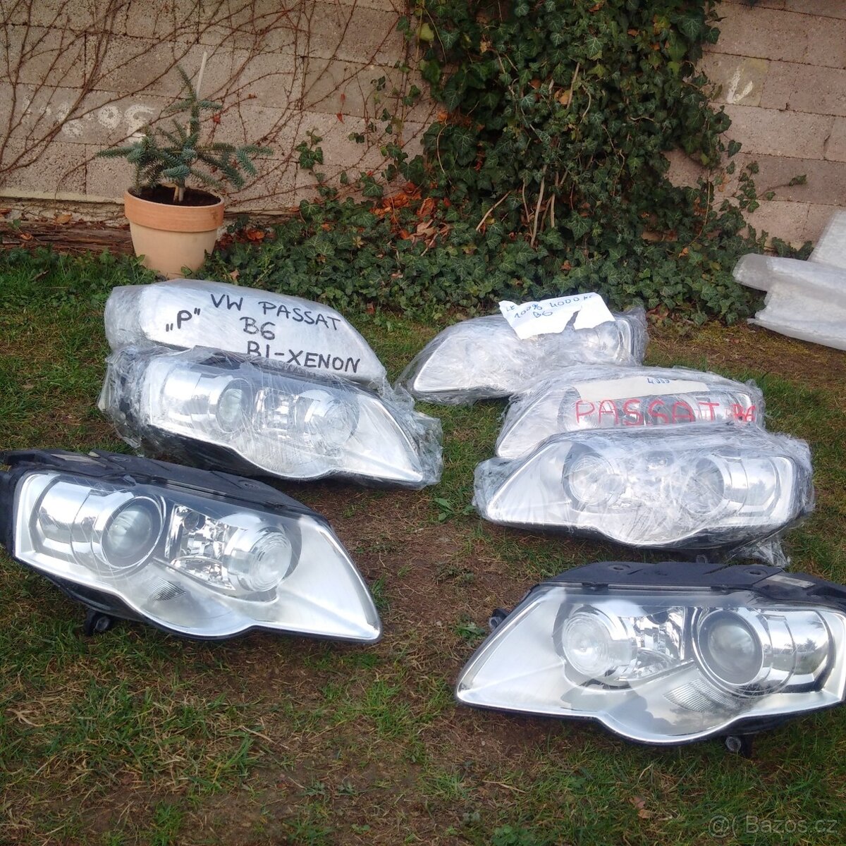 xenony vw passat b6 3C pravy levy 05-07
