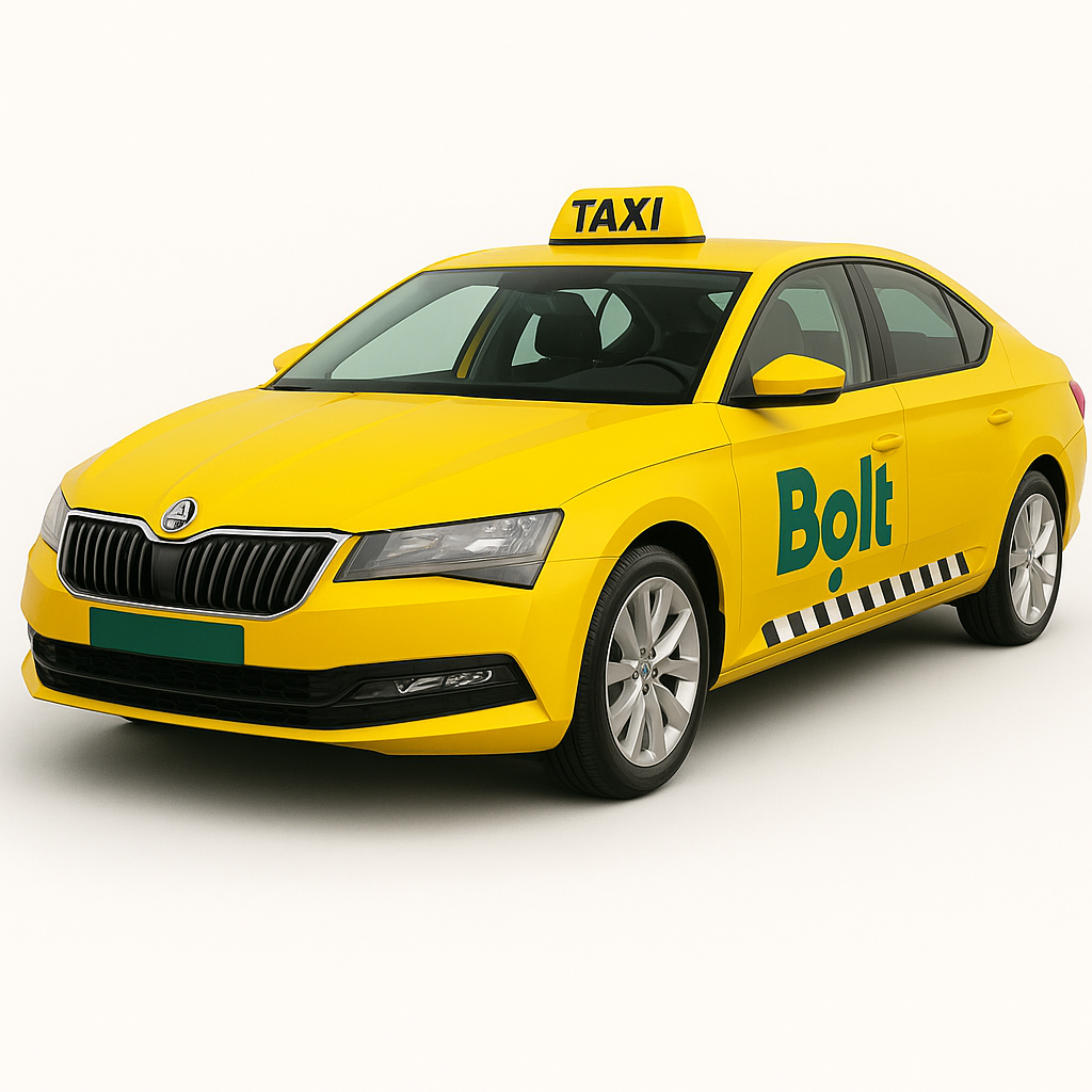 Řidiči taxi bolt,,platí do smazání jezdit můžete celou ČR