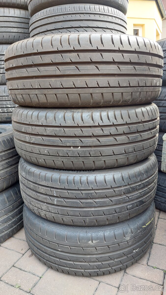 Pneu letní, 4 ks, rozměr 205/45/17, 84V, zn. CONTINENTAL