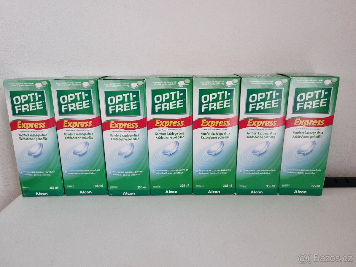 Roztok na kontaktní čočky Opti free Express 355 ml ALCON
