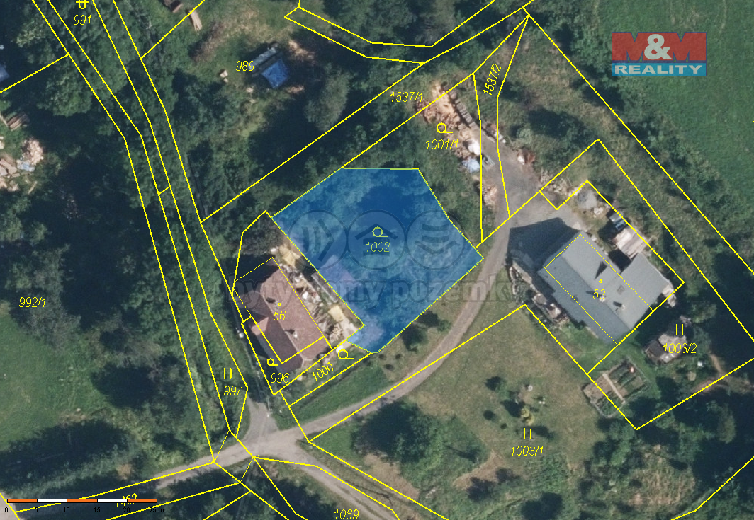 Prodej pozemku k bydlení, 626 m², Rejchartice